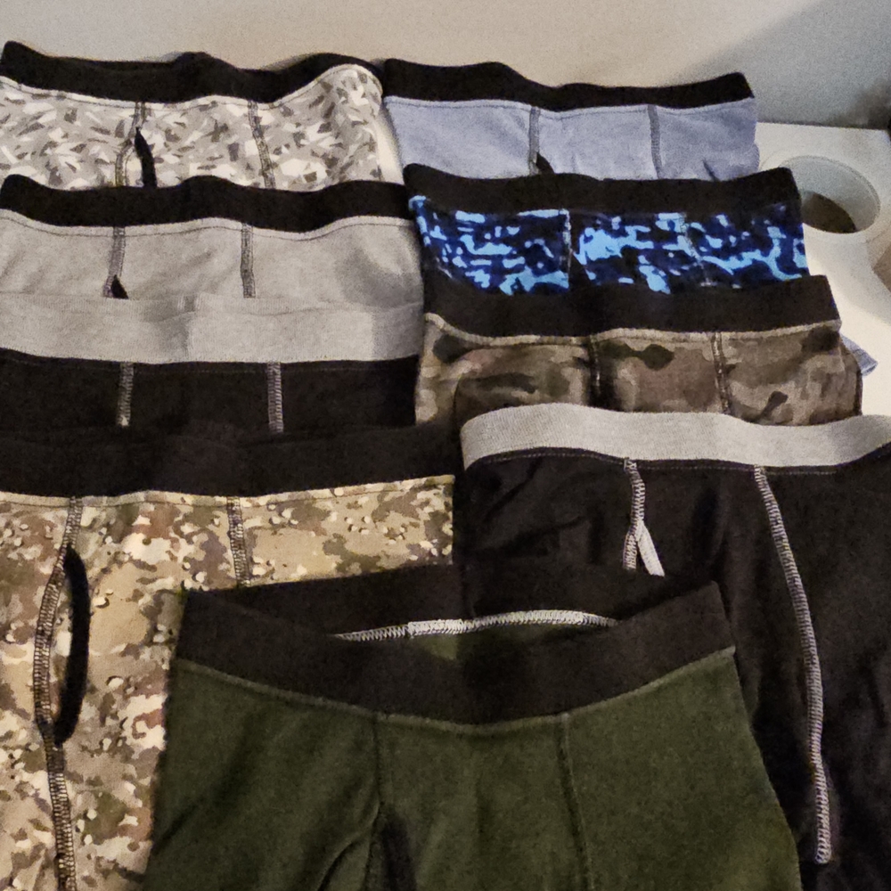 Hanes Kids Boxer Briefs - Black and Gray